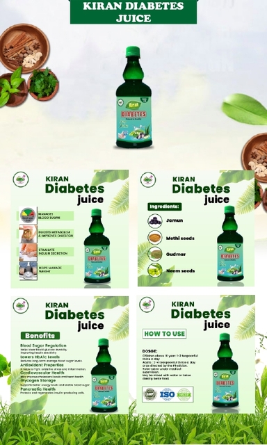 KIRAN DIABETES JUICE AAROGYA INDIA