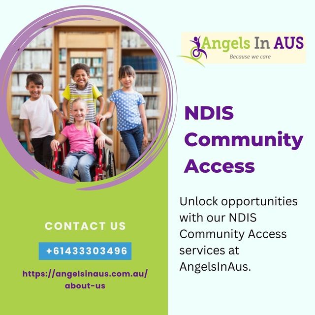 NDIS Community Access Angels In Aus