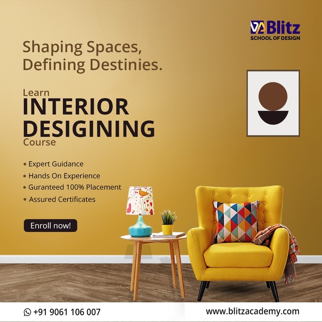 Interior Designing course in Kochi, Kerala | Blitz courses in kerala