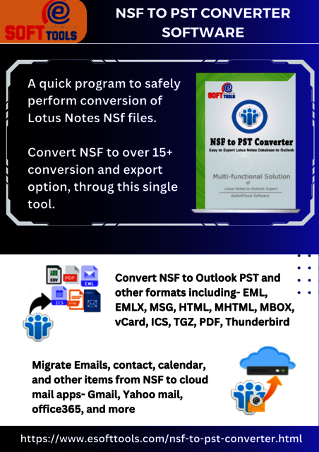 NSF to Pst converter esofttools