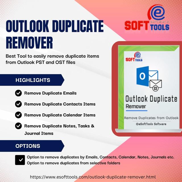 eSoftTools Outlook Duplicate Remover Software Picture Box