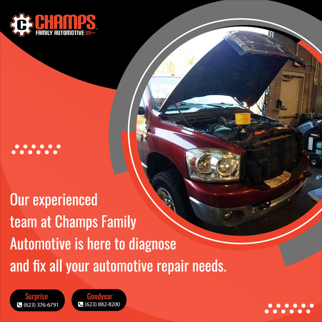 Best Auto Repair Shop In Goodyear, AZ champsfamilyautomotive.com