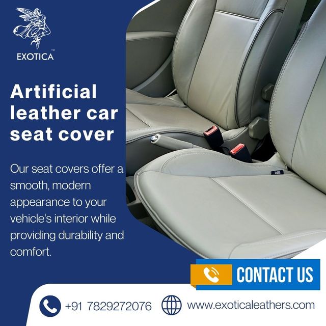 Artificial leather car seat cover Exoticaleathers