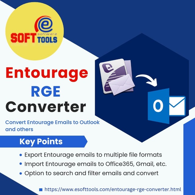 entourage -rge -converter -software  eSoftTools Entourage RGE Converter Software