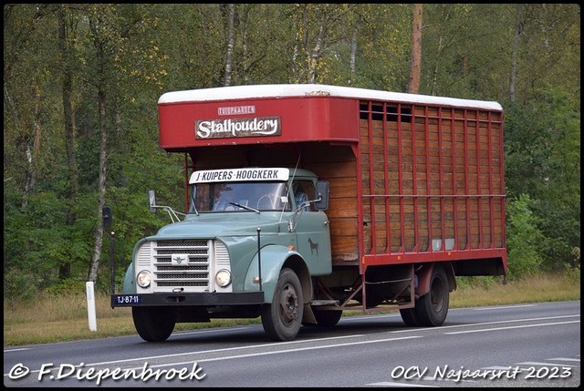 TJ-87-11 DAF J Kuipers Hoogkerk2-BorderMaker OCV Najaarsrit 2023