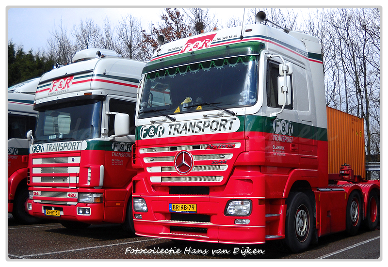 Line-up F&R Scania-MB-BorderMaker - 