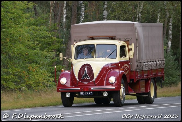 BE-53-97 Magirus G van Maanen2-BorderMaker OCV Najaarsrit 2023