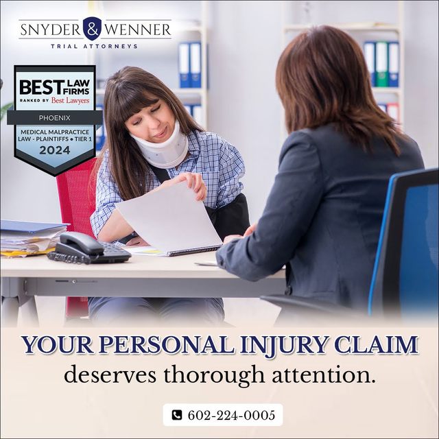 Trusted Personal Injury Attorney In Phoenix, AZ snyderwenner.com