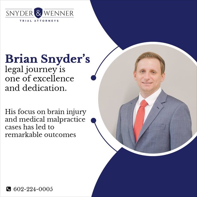 Brian Snyder - Skilled Medical Malpractice Lawyer  snyderwenner.com