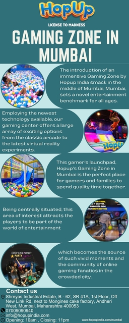 Gaming Zone in Mumbai HopUp