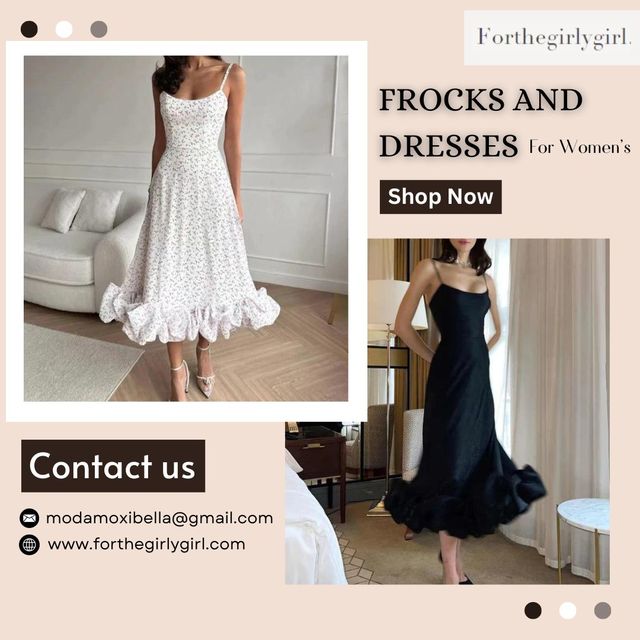 Buy Trending Frocks and Dresses for Women Forthegirlygirl