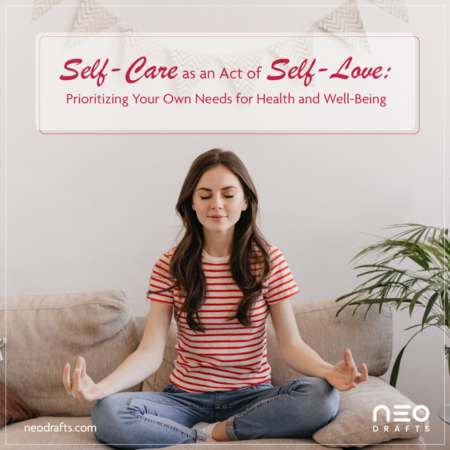 Self care as an act of Self love Neo Picture Box