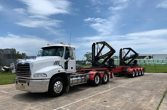 TOSLON2 Heavyweight shipping container transport in Greater Sydney