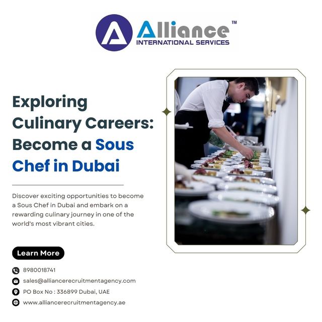 Exploring Culinary Careers Become a Sous Chef in D Recruitment Agency UAE