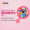 Download a reel template for International Women's Day with Pixify