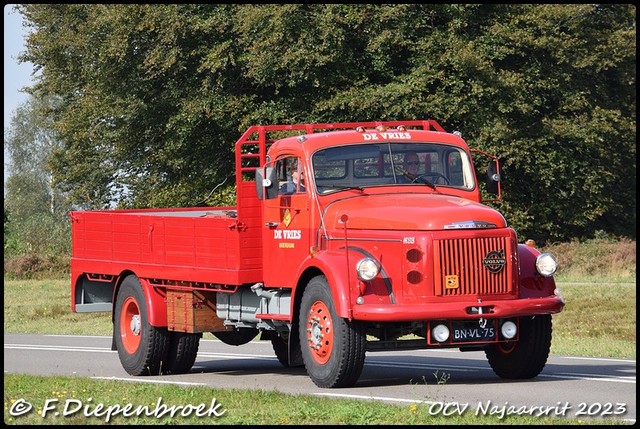 BN-VL-75 Volvo N88 de Vries Beetgum-BorderMaker OCV Najaarsrit 2023