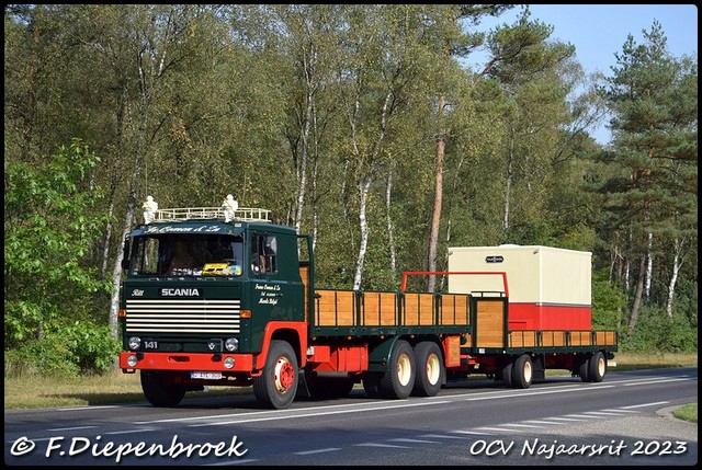 O-AYE-909 Scania 141 Frans Oomen2-BorderMaker OCV Najaarsrit 2023