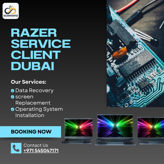 Razer service client in Dubai Picture Box