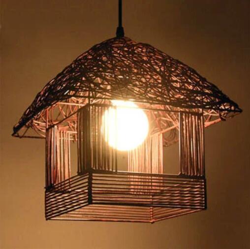 Ceiling Lights For Living Room Creative Rural Ratt Picture Box