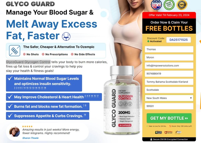 GlycoGuard-Glycogen-Control-AU-NZ GlycoGuard Glycogen Control Official Website, Working, Price In AU, NZ & Reviews