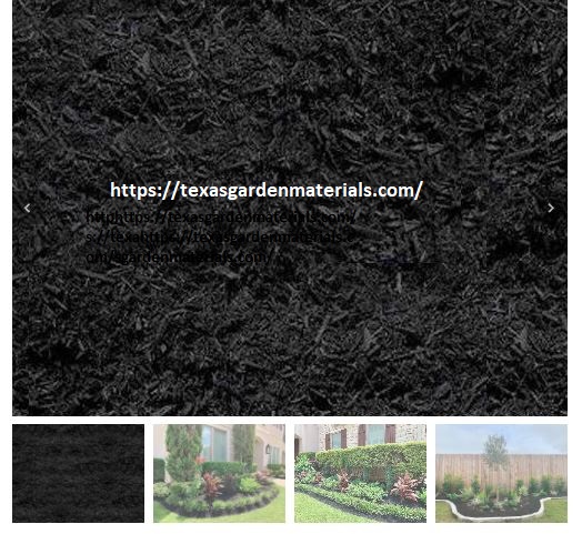 black-mulch Texas Garden Materials