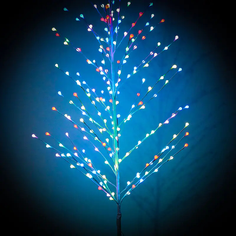 LED Colorful Glowing Tree Lights Holiday Decoratio Picture Box