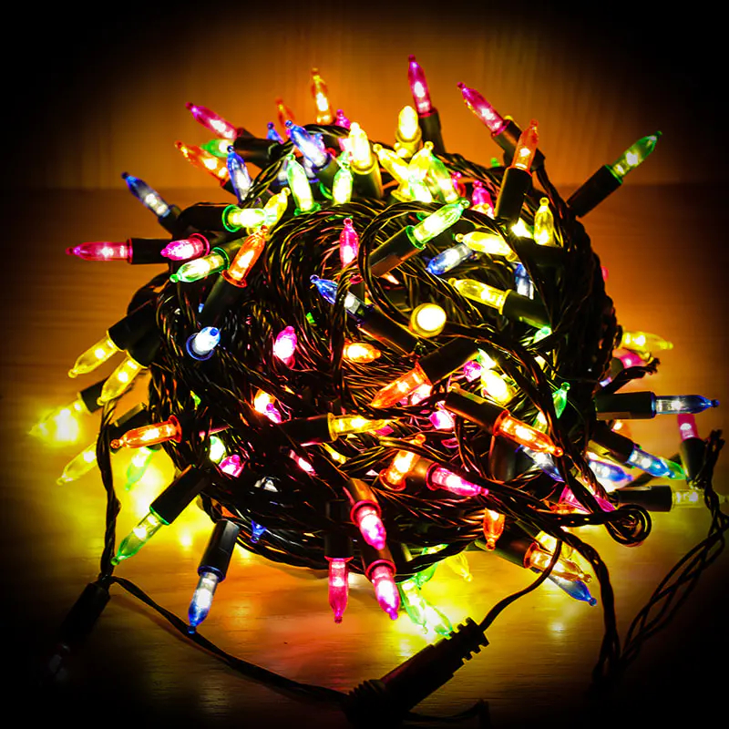 LED Small Colorful Light String Colorful Color Cha Picture Box
