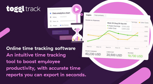 Toggl Inc track dark purple Track Time with Toggl Track: Trusted Time Tracker Software