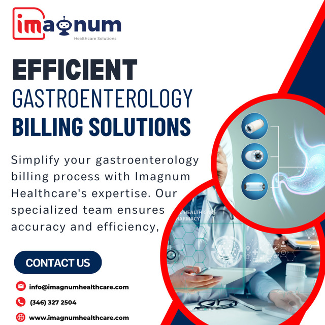 Gastroenterology Billing Services Gastroenterology Billing Simplified. Streamlined Solutions for Your Practice. Get Paid Faster with Imagnum.