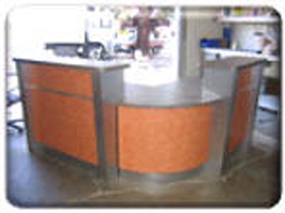 Custom Reception Counters RDM Industiral