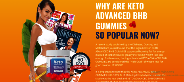 Keto Advanced BHB Salt Gummies USA Keto Advanced BHB Salt Gummies USA  Official Website, Price & Reviews [2024]