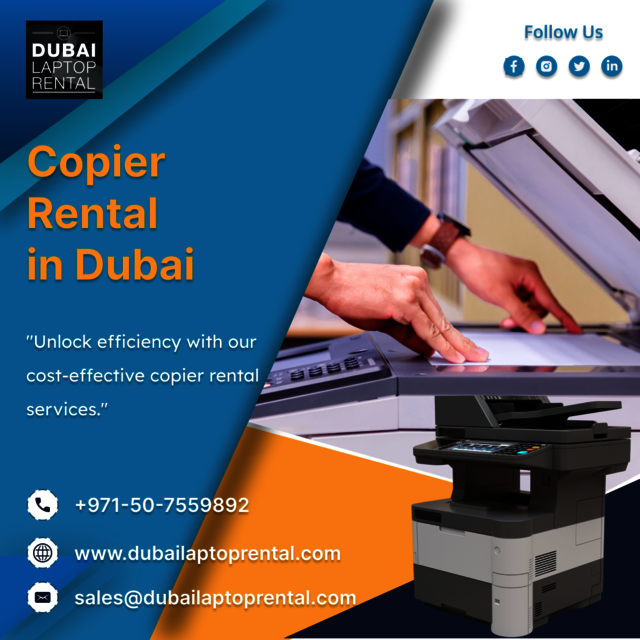 The Best Way To COPIER LEASE IN DUBAI Dubai Laptop Rental