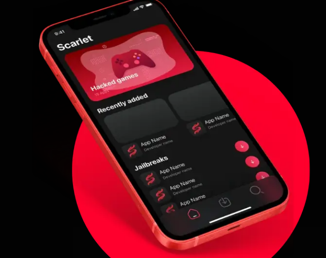 What is a Scarlet iOS App? Picture Box