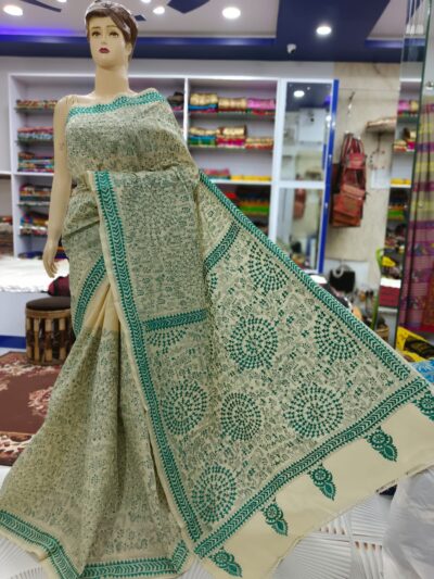 kq18 PURE TUSSAR SILK