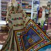 PURE TUSSAR SAREE WITH MESM... - PURE TUSSAR SILK