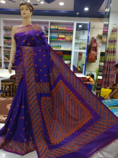 kq31 PURE TUSSAR SILK