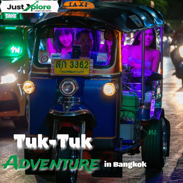 Tuk tuk in Bangkok Picture Box