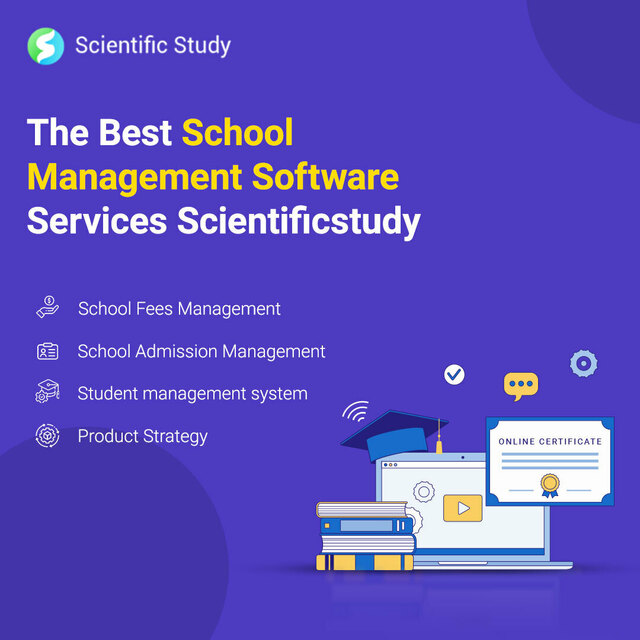 School Management Software Scientific Study Picture Box