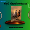 www.ezcanvas.com - Maple Natural Wood Panel