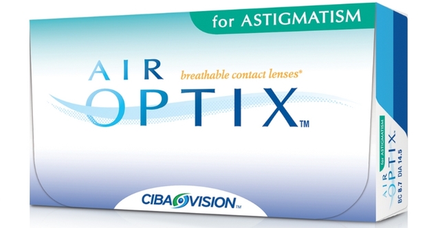 Alcon Air optix for Astigmatism 3 Lens pack Picture Box