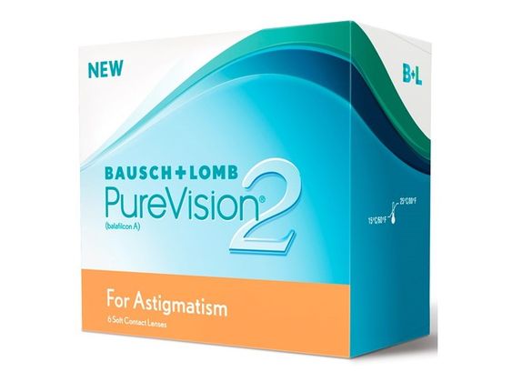 Pure Vision 2 for Astigmatism Picture Box