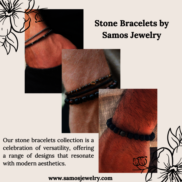 Stone Bracelets by Samos Jewelry Samos Jewelry
