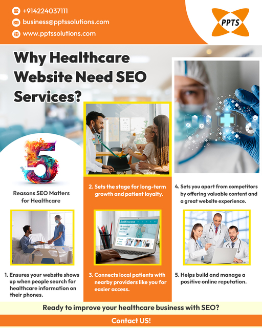 SEO for Healthcare Business Picture Box