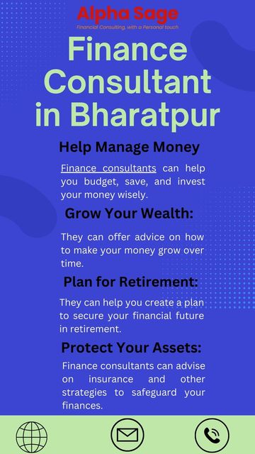 Finance Consultant in Bharatpur info Alpha Sage