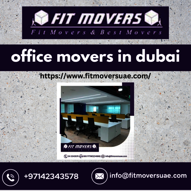 Efficient Office Moves in Dubai: FitMoversUAE, You Picture Box