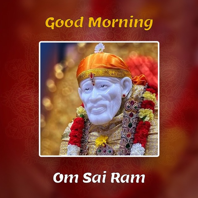 Divine Dawn: Good Morning God Images by Om Sai Ram good morning god images
