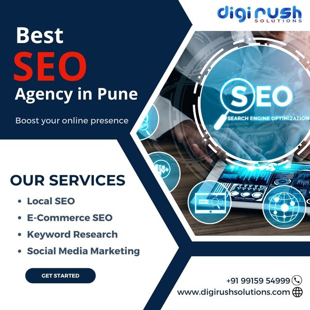 Best SEO Agency in Pune Digi Rush Solutions