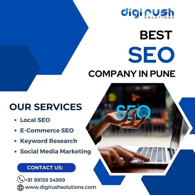 Best SEO Company Pune Digi Rush Solutions