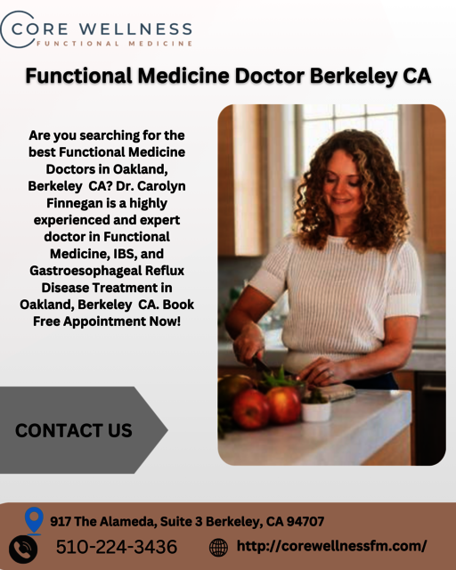Functional Medicine Doctor Berkeley CA CoreWellnessFM
