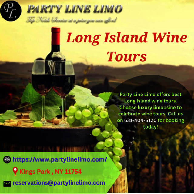 Long Island Wine Tours Party Line Limo